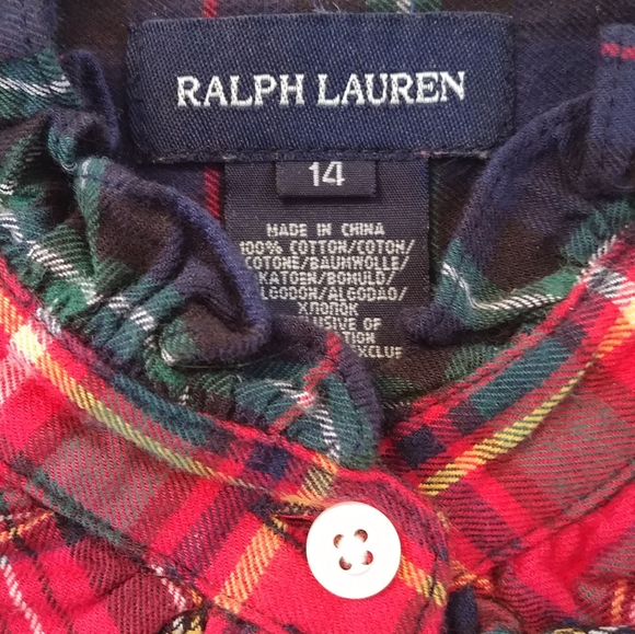 RALPH LAUREN | Multicoloured plaid dress - Picture 4 of 4